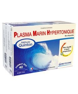 Plasma marin hypertonique